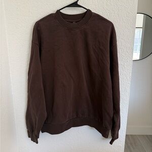 SKIMS Women's Crewneck Jacket - Rich Brown